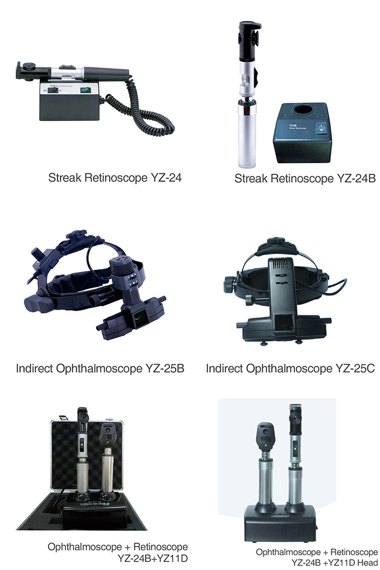 YZ-24B And YZ-11D Streak Retinoscope