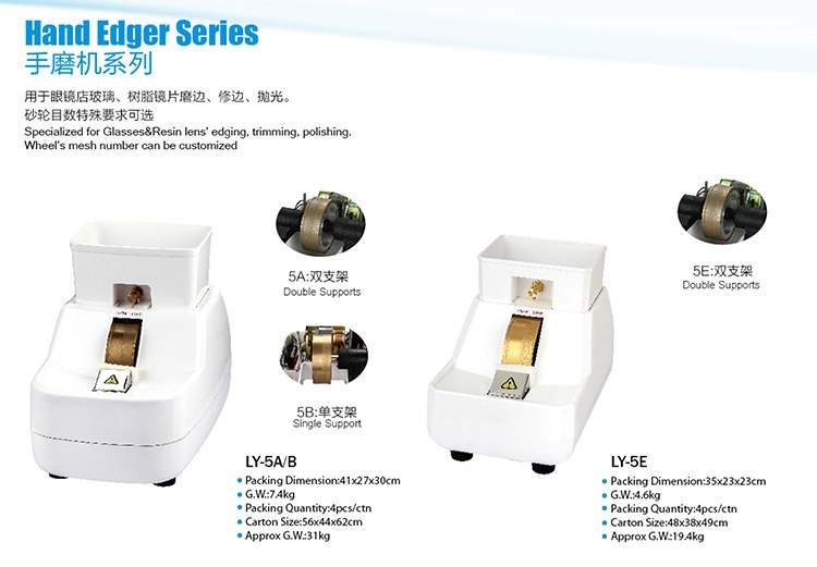 LY-150 Hand Lens Edger