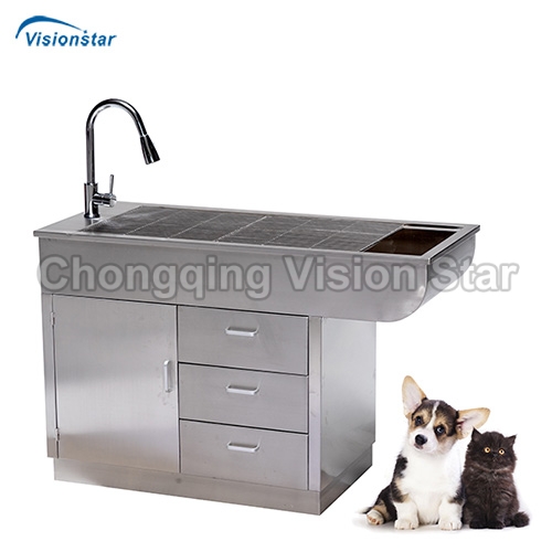 VSK1CZT Stainless Steel Disposal Table