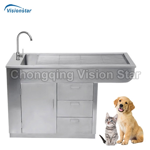 VSK8C Stainless Steel Disposal Table