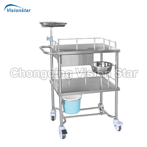 BMT15 Stainless Steel Dressing Change Trolley