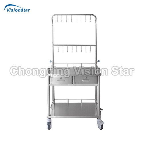 BMT24 Stainless Steel Transfusion Trolley