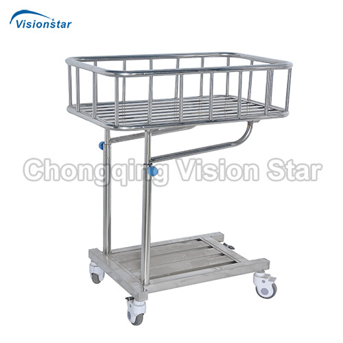 B7 Stainless Steel Sticking Baby Trolley