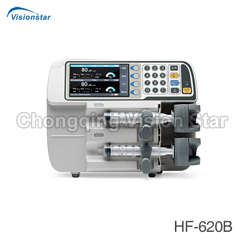 HF-620B Double Channel Syringe Pump