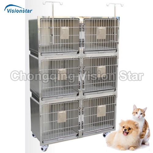 VSS02FL Stainless Steel Pet Cage