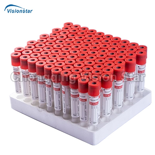 Clot Activator Serum Blood Collection Tube