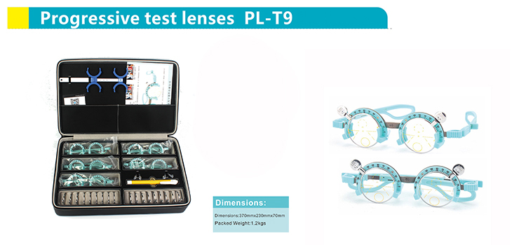 PL-T9  Progressive test lenses