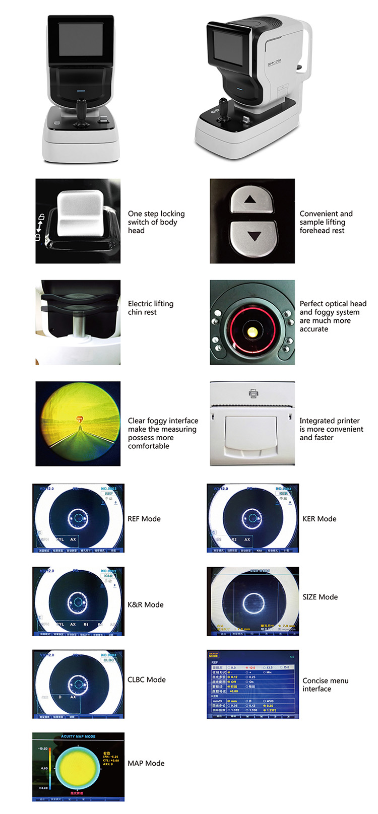 RMK-700 Auto Ref and Keratometer