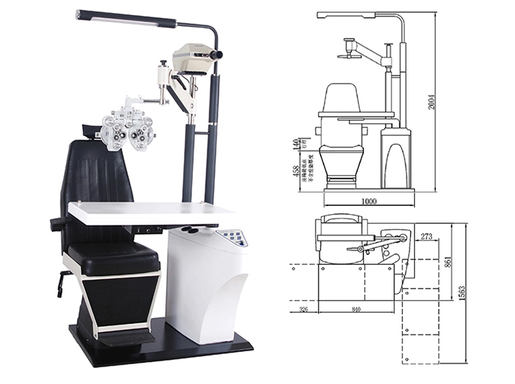 TR-102A Ophthalmic Unit