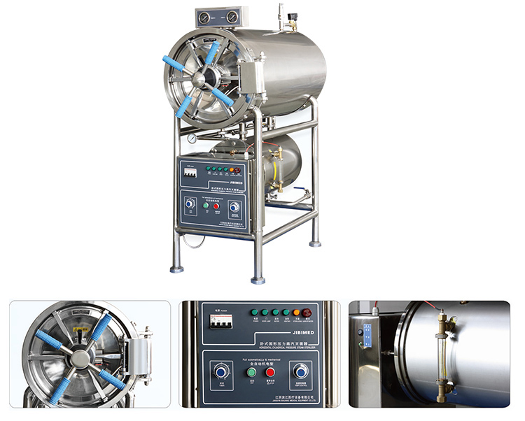 WS-YDC Horizontal Cylindrical Pressure Steam Sterilizer